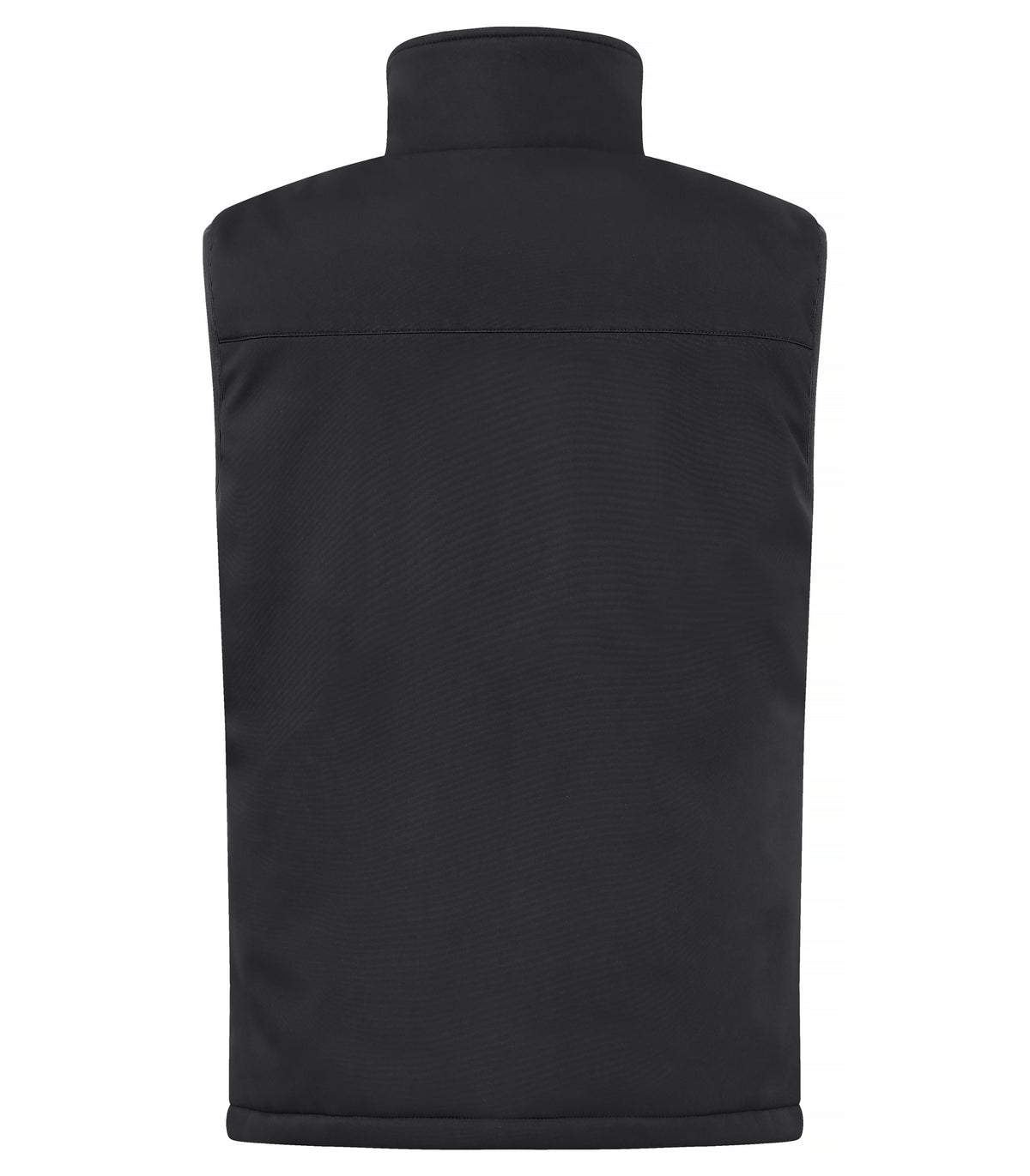 Clique Padded Softshell Vest – Svart – bakside