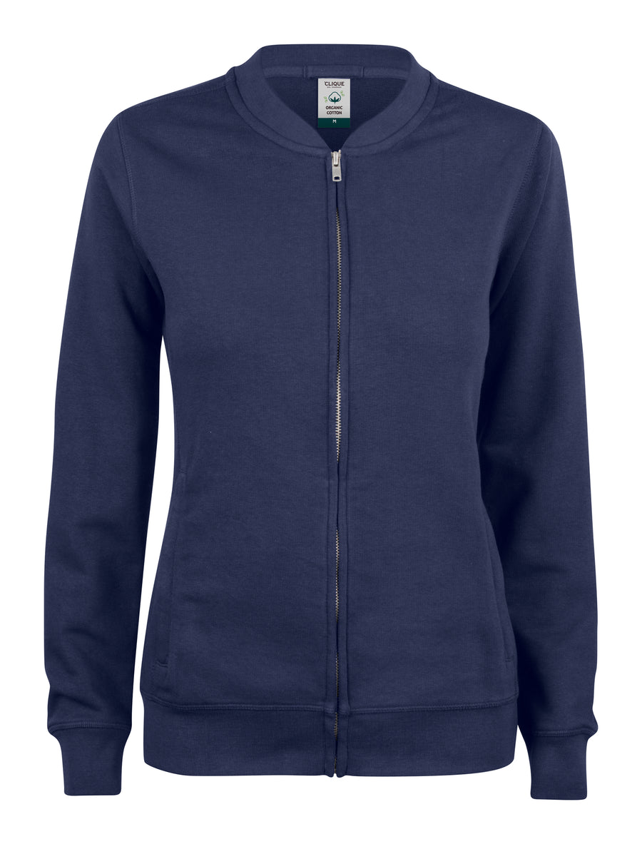 Clique Premium OC Cardigan – dame – Mørk marineblå – forside