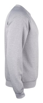 Clique Basic Active Roundneck – Gråmelert – høyre side