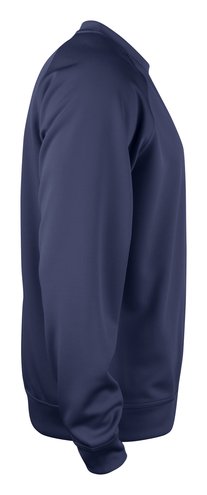Clique Basic Active Roundneck – Mørk marineblå – høyre side