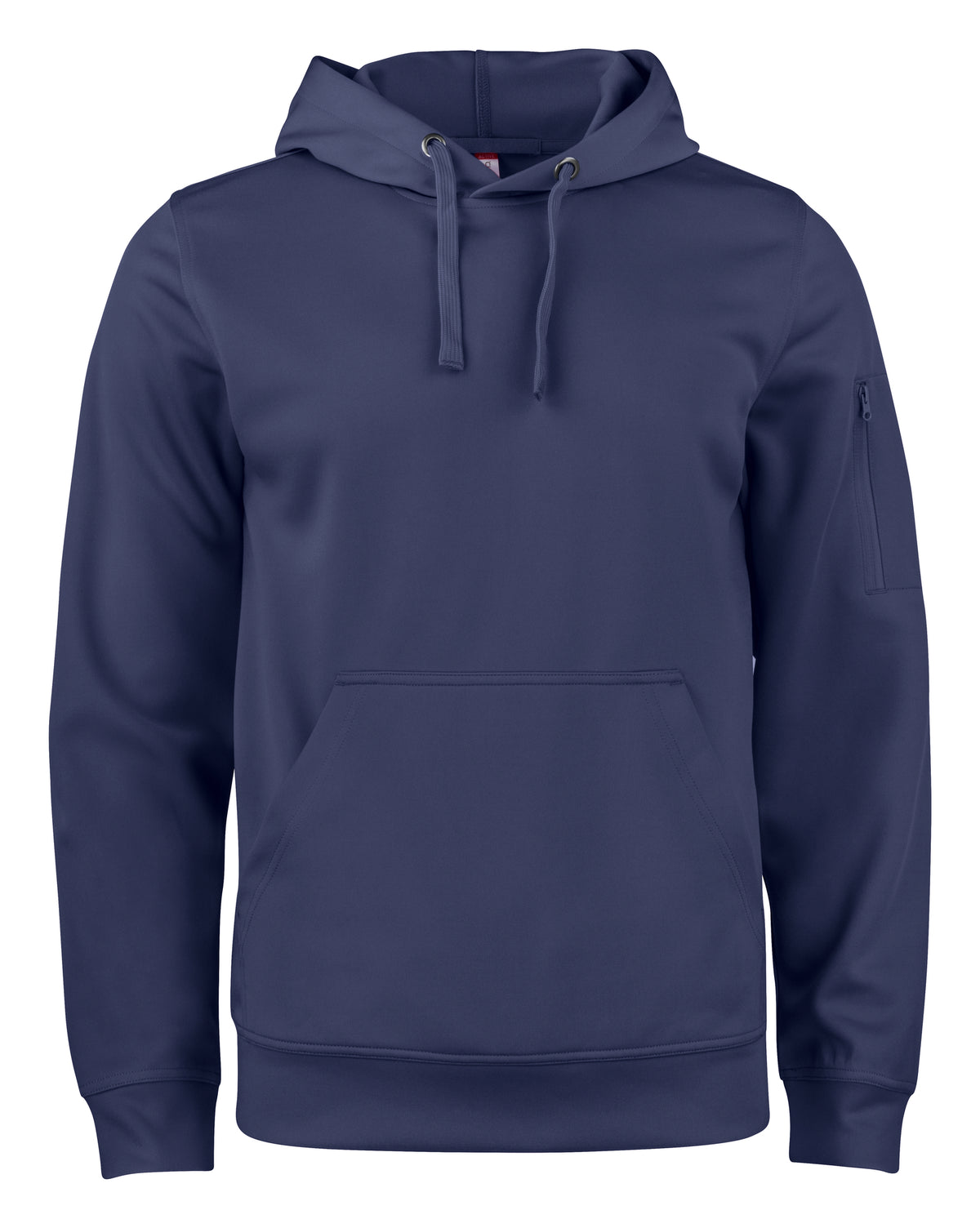 Clique Basic Active Hoody – Mørk marineblå – forside