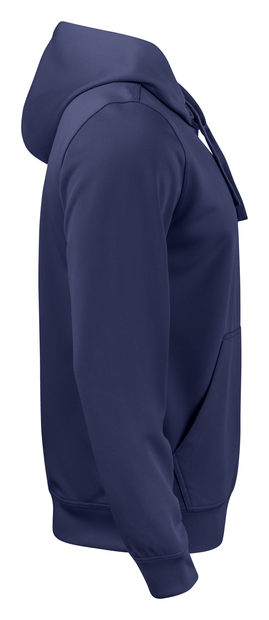 Clique Basic Active Hoody – Mørk marineblå – høyre side