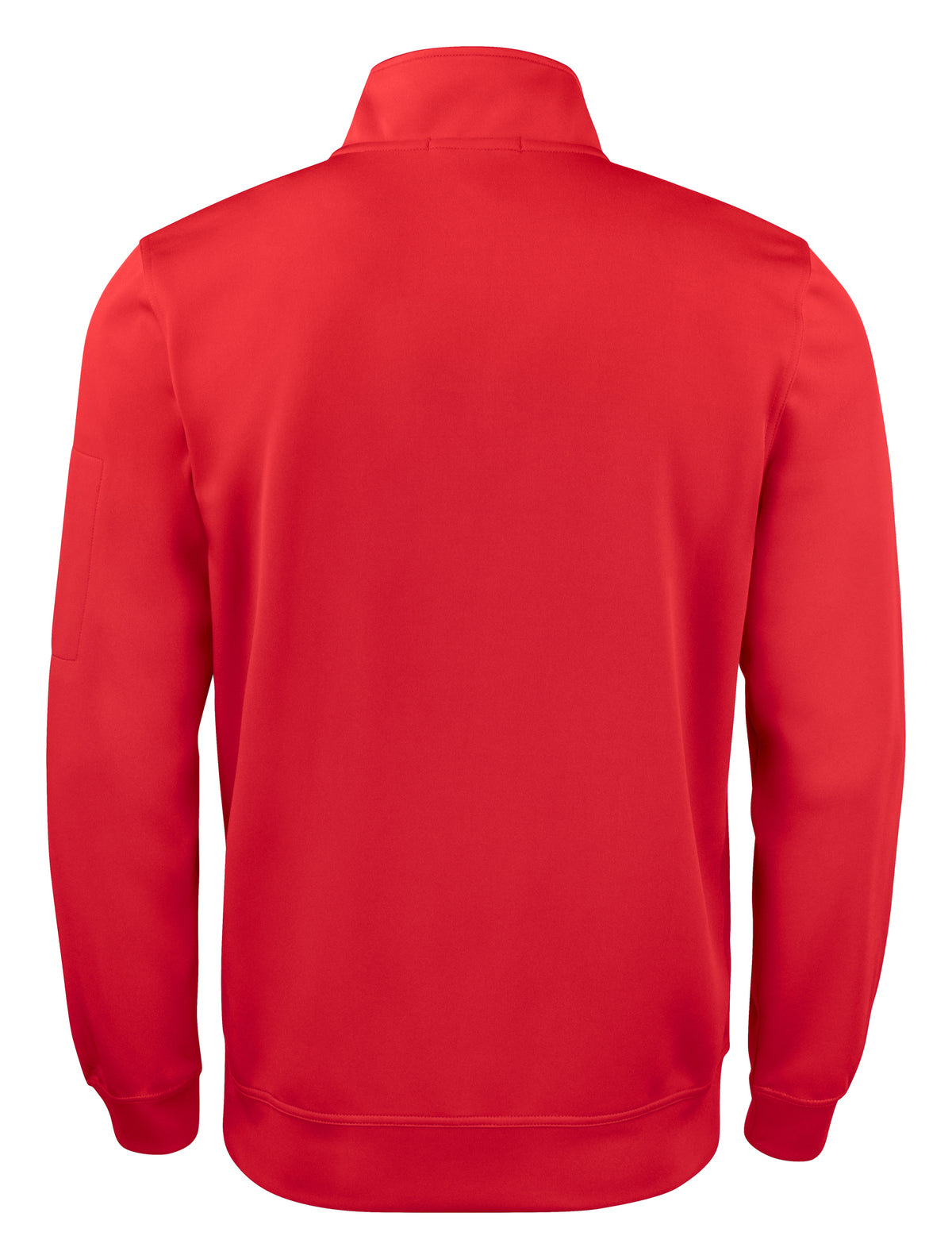 Clique Basic Active Half Zip – Rød – bakside