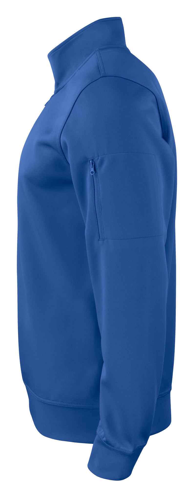Clique Basic Active Half Zip – Kongeblå – venstre side