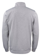 Clique Basic Active Half Zip – Gråmelert – bakside