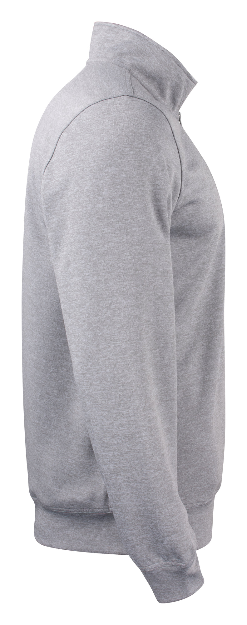 Clique Basic Active Half Zip – Gråmelert – høyre side