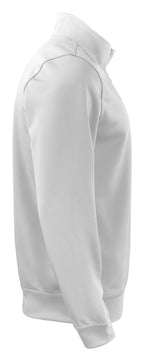 Clique Basic Active Half Zip – Hvit – høyre side