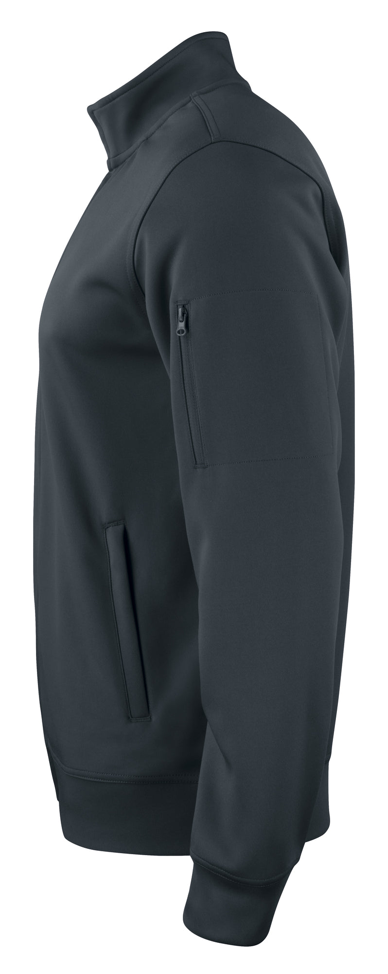 Clique Basic Active Cardigan – Svart – venstre side
