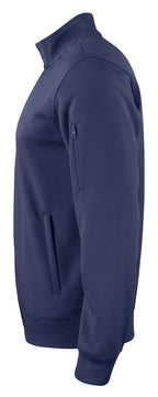 Clique Basic Active Cardigan – Mørk marineblå – venstre side