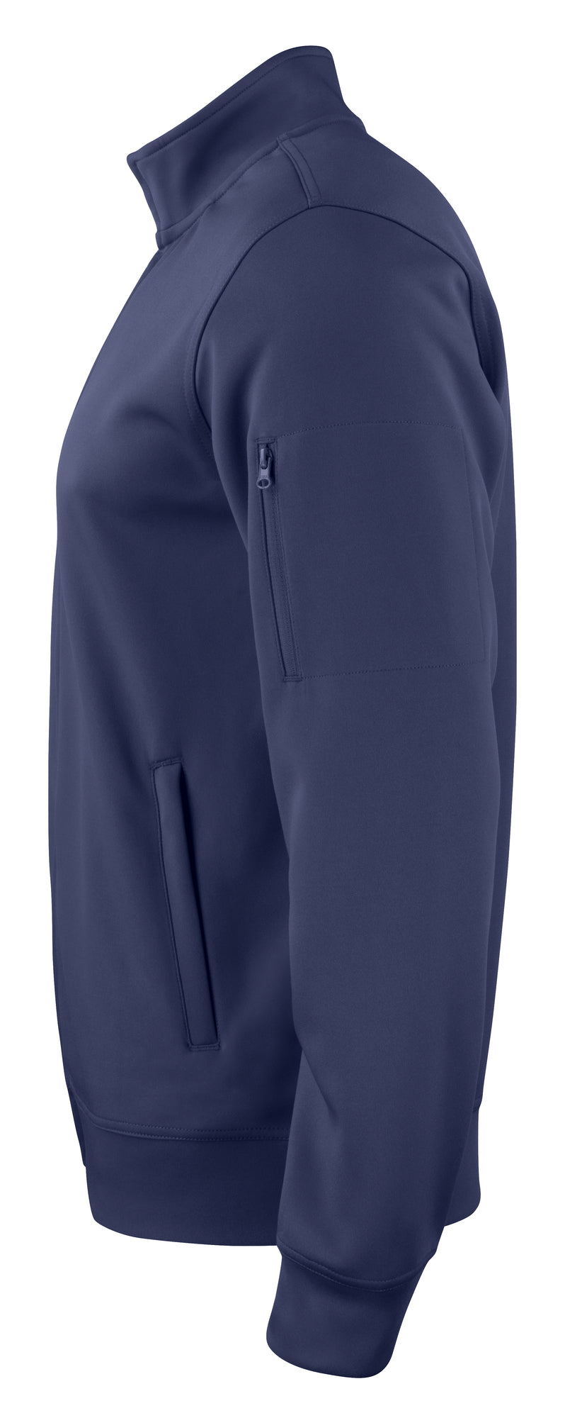 Clique Basic Active Cardigan – Mørk marineblå – venstre side