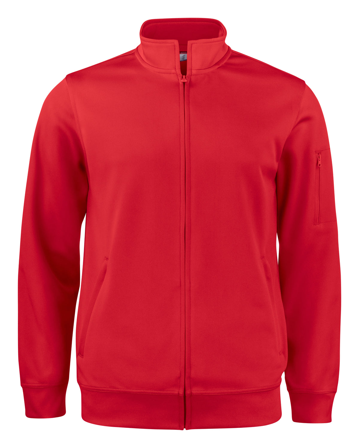Clique Basic Active Cardigan – Rød – forside