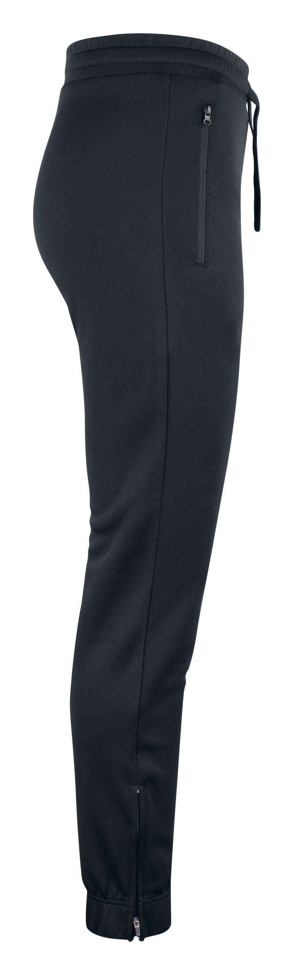 Clique Basic Active Pants – Svart – høyre side
