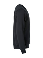 Clique Basic Roundneck – junior – Svart – høyre side