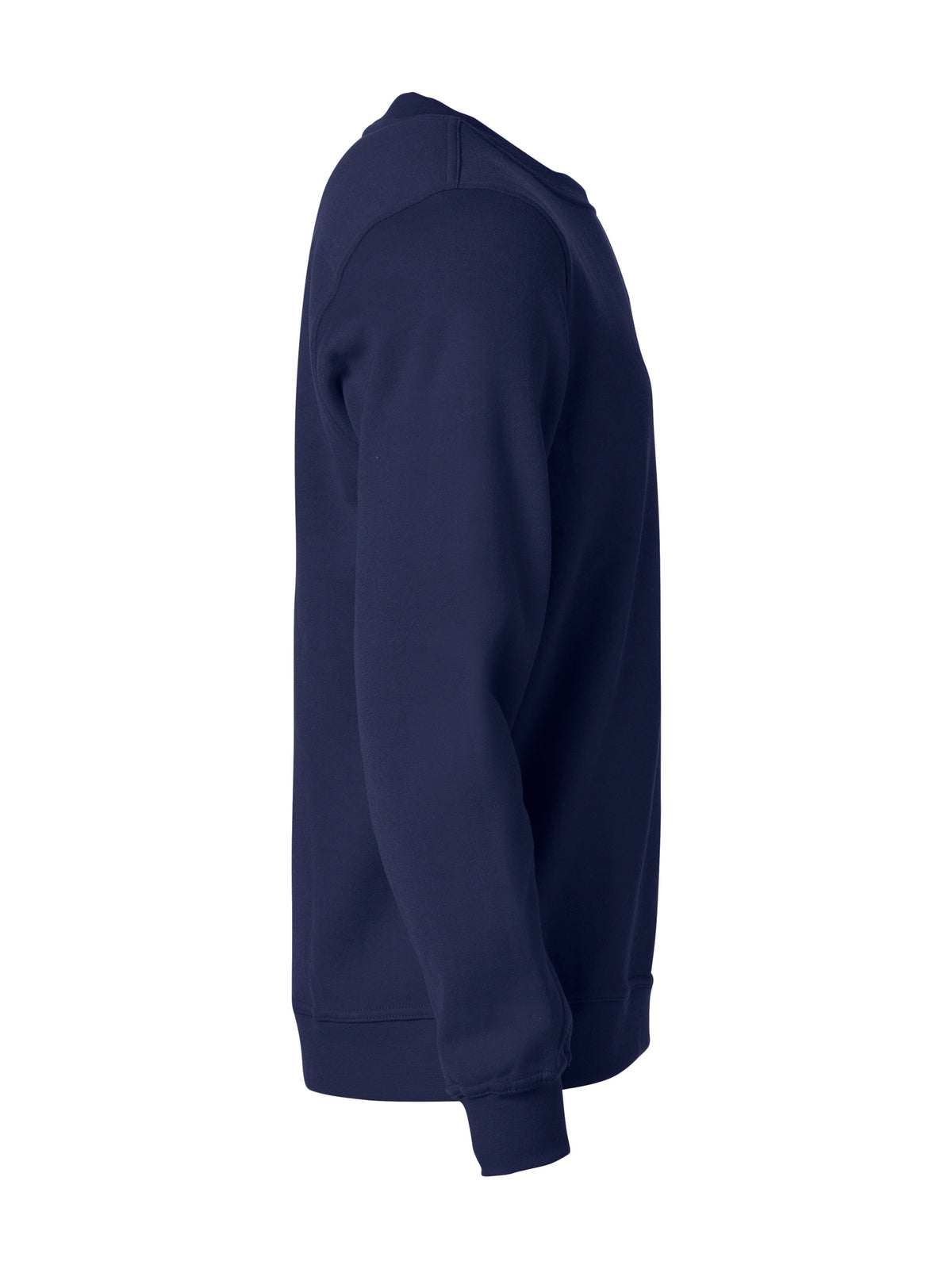 Clique Basic Roundneck – junior – Mørk marineblå – høyre side