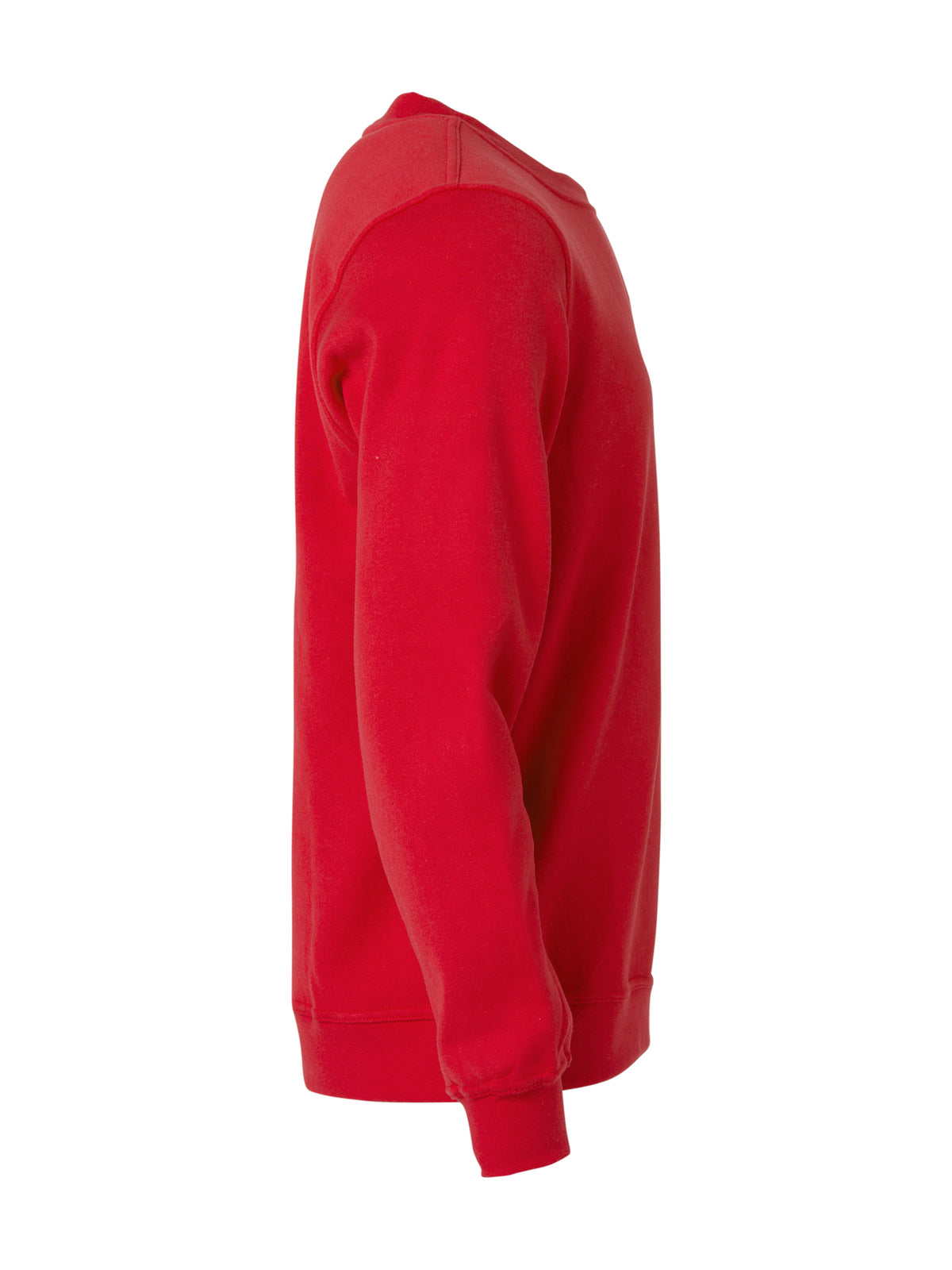 Clique Basic Roundneck – junior – Rød – høyre side