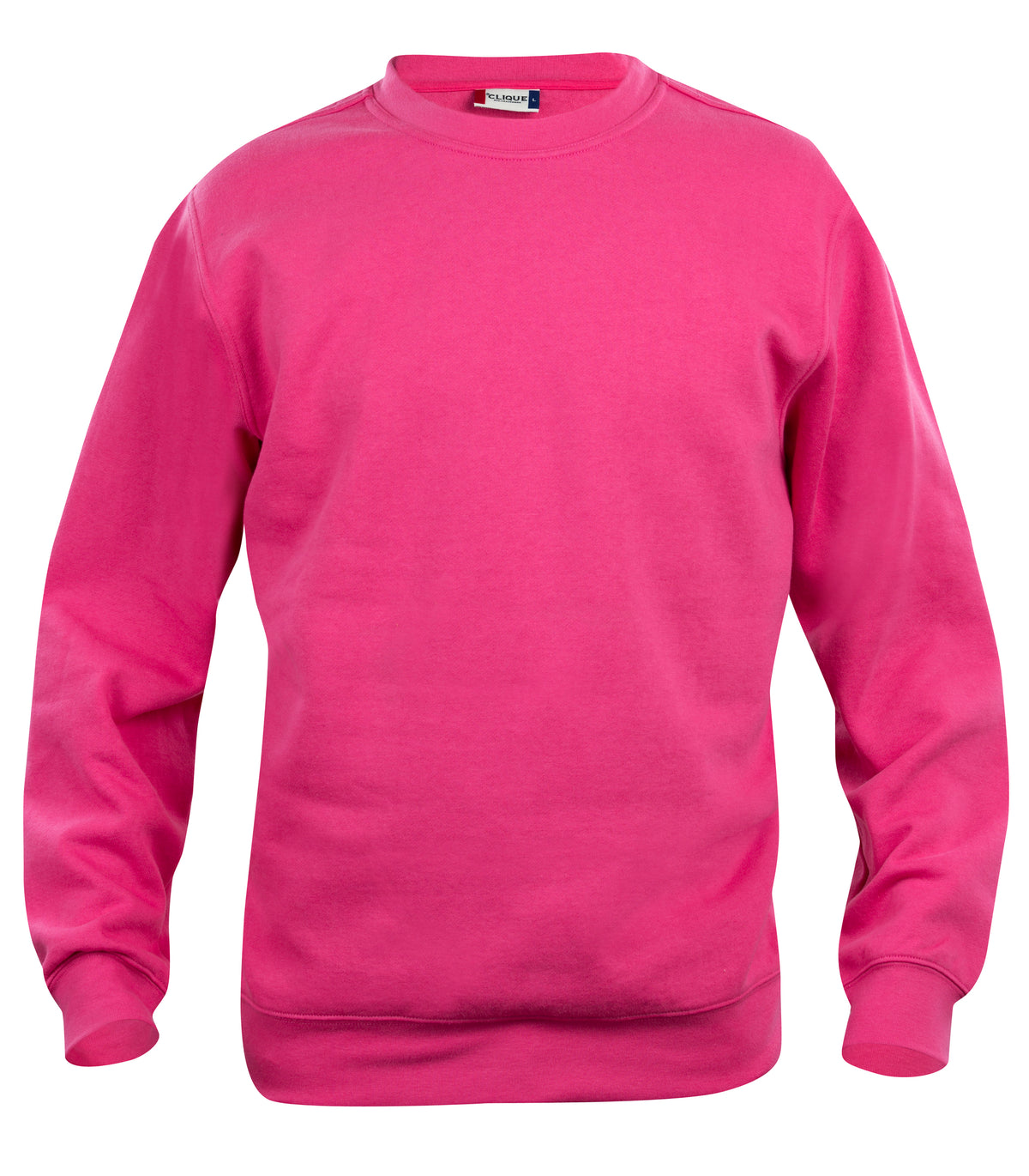 Clique Basic Roundneck – junior – Cerise – forside