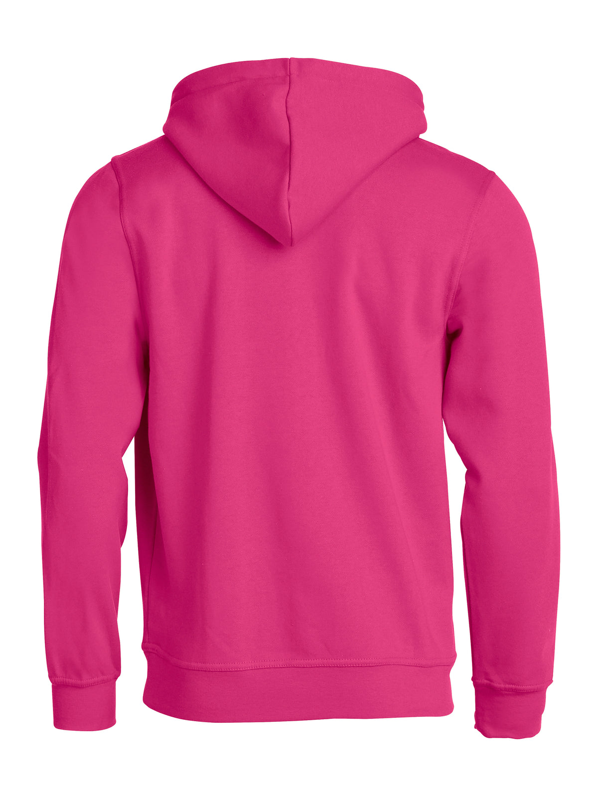 Clique Basic Hoody – junior – Cerise – bakside