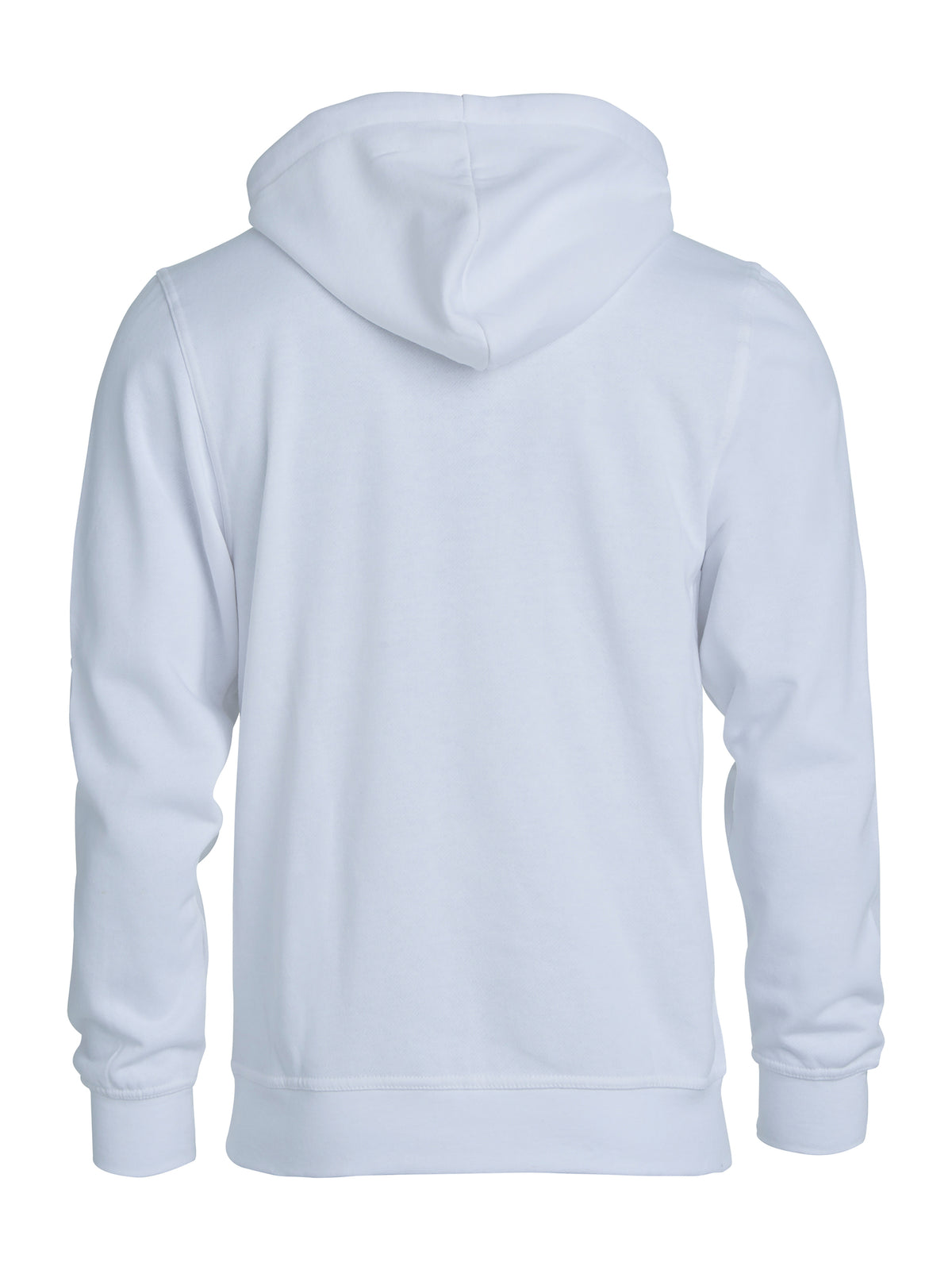 Clique Basic Hoody – junior – Hvit – bakside