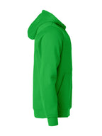Clique Basic Hoody – junior – Eplegrønn – høyre side