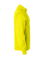 Clique Basic Cardigan – junior – Signalgul – høyre side