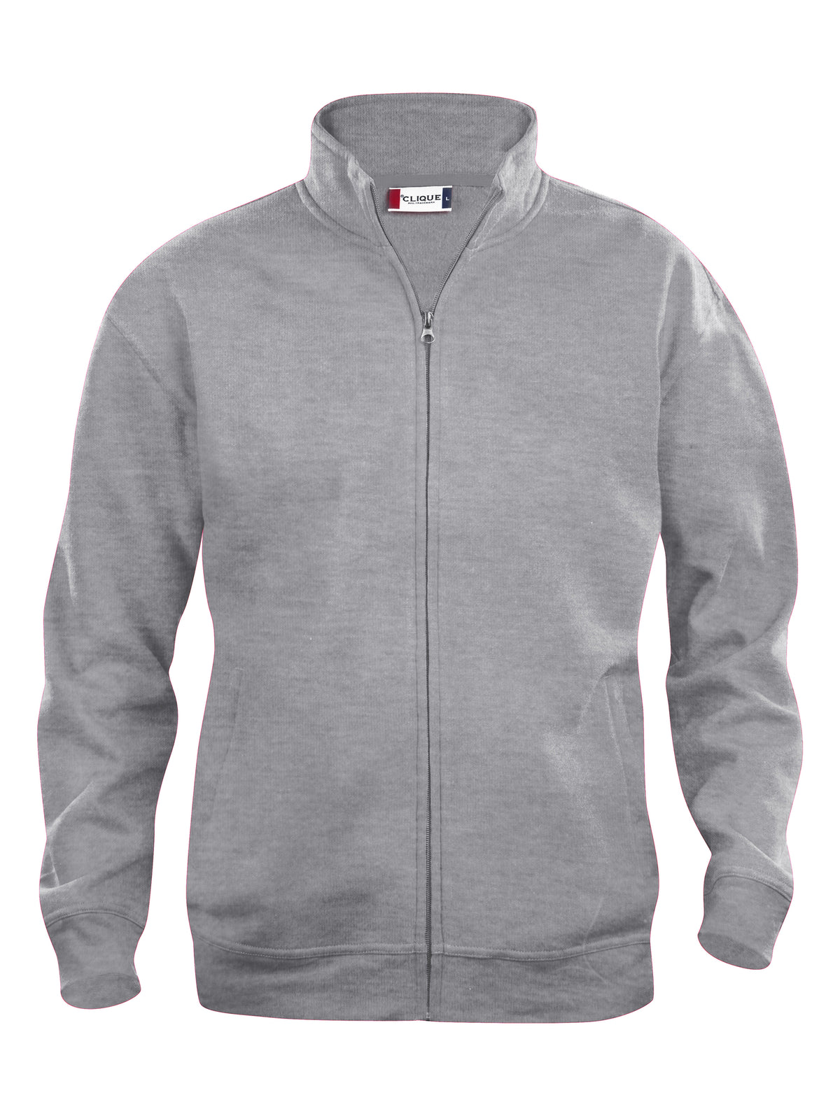 Clique Basic Cardigan – junior – Gråmelert – forside