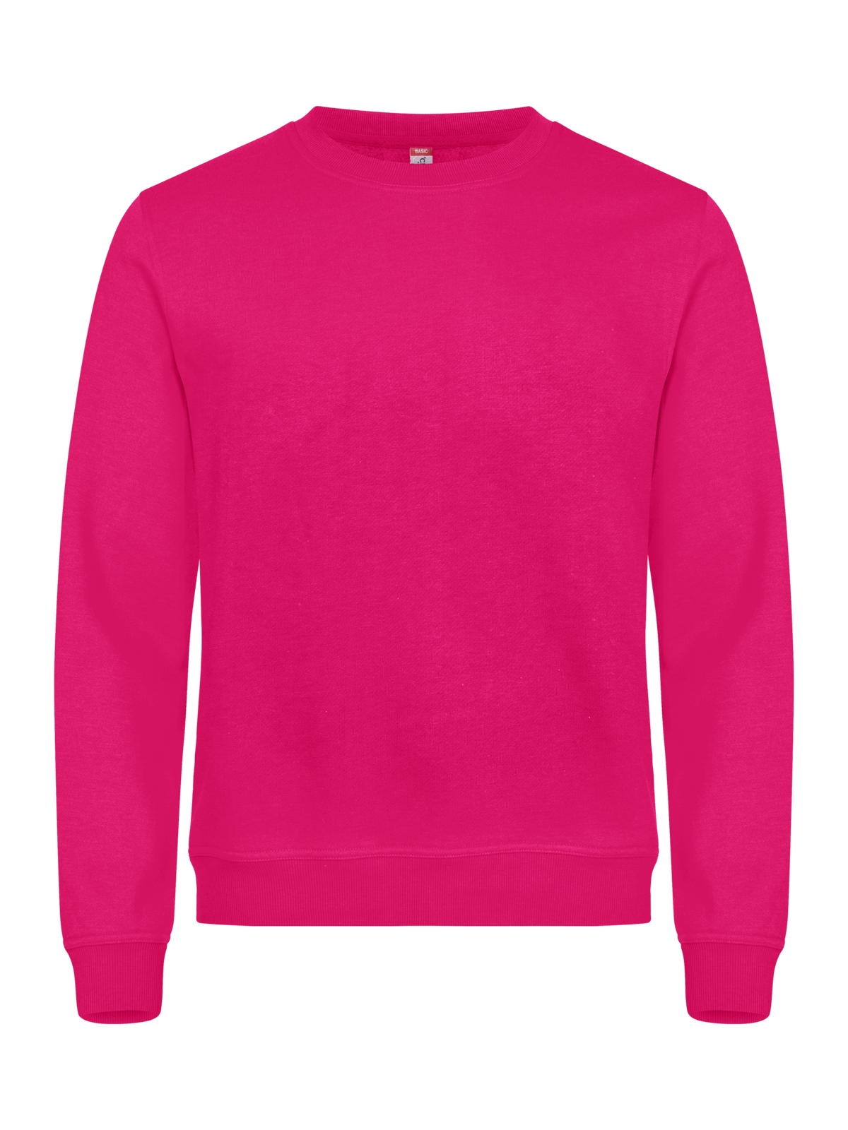 Clique Basic Roundneck – Cerise – forside