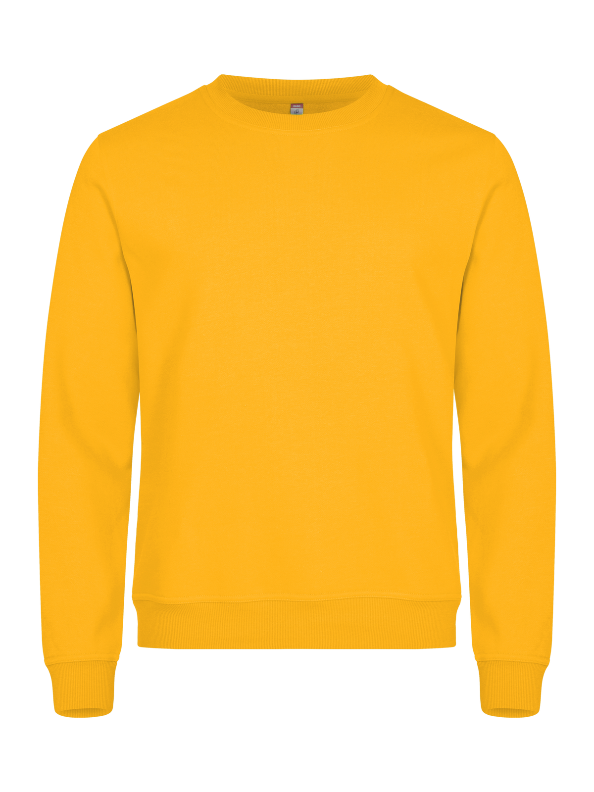 Clique Basic Roundneck – Sitrongul – forside