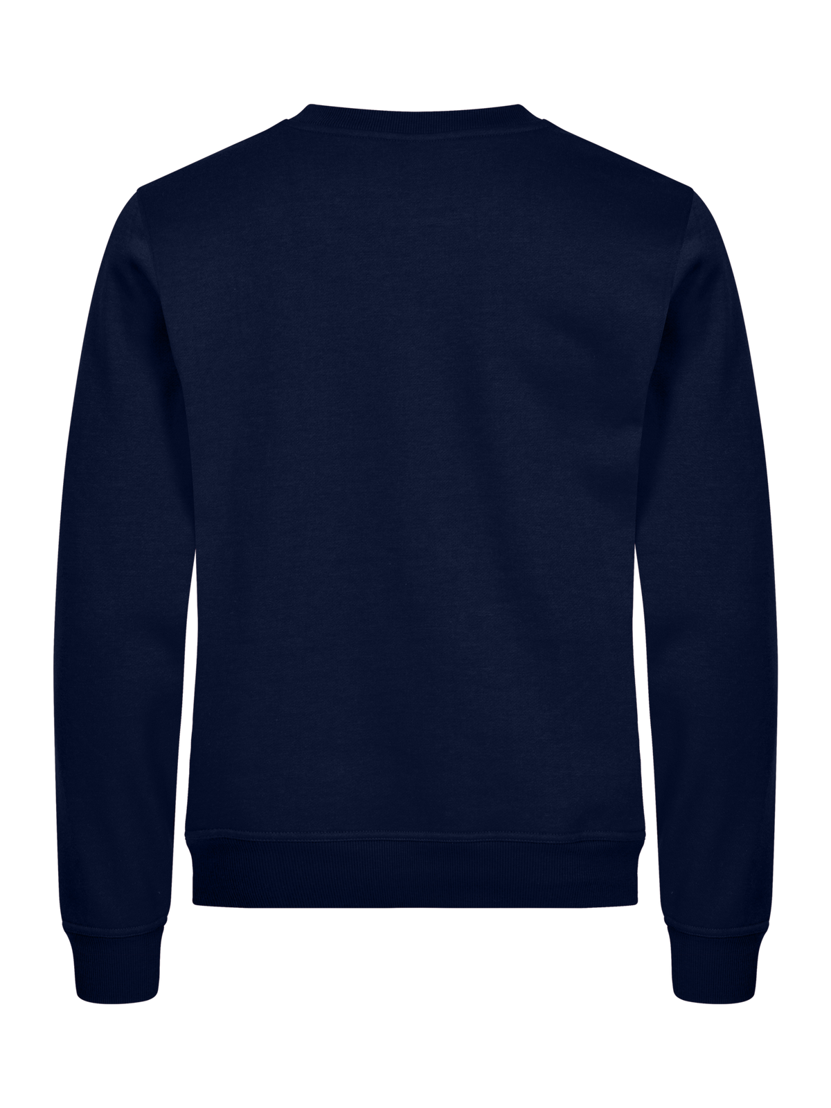 Clique Basic Roundneck – Mørk marineblå – bakside