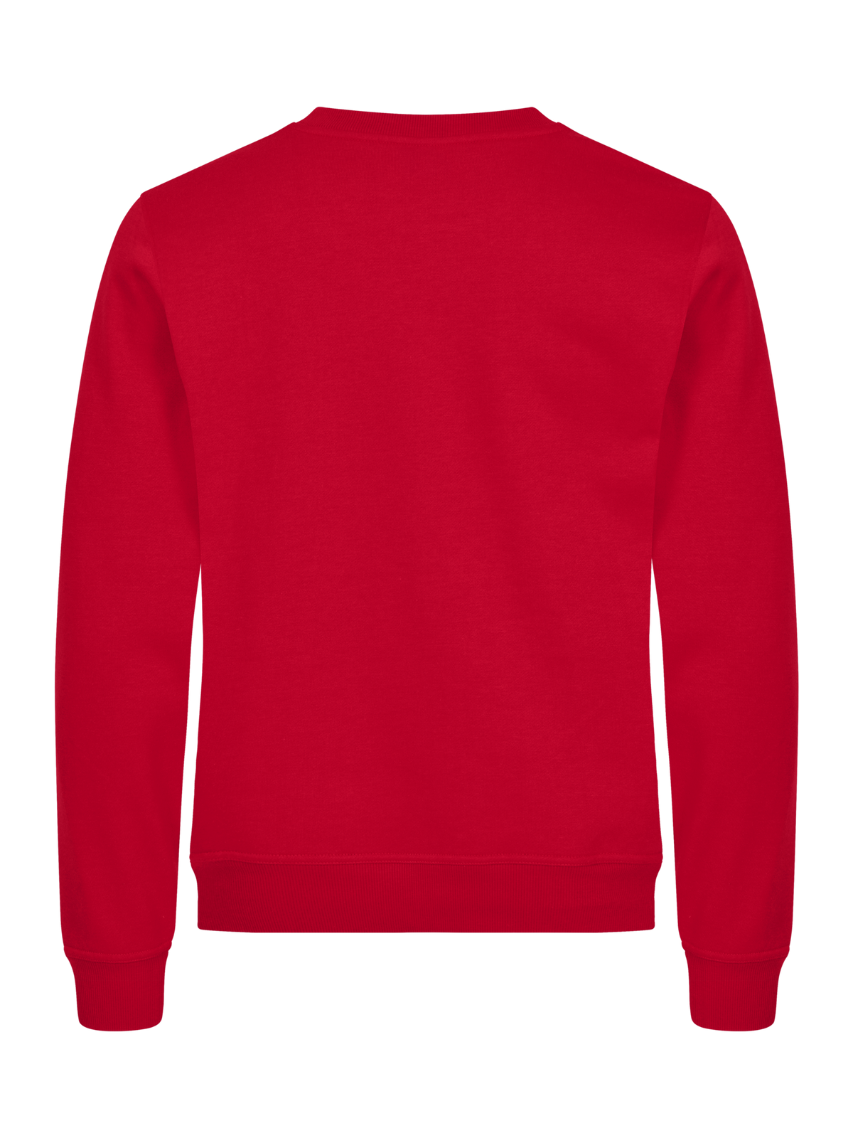 Clique Basic Roundneck – Rød – bakside