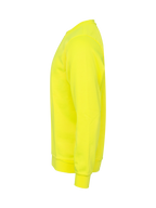 Clique Basic Roundneck – Signalgul – venstre side
