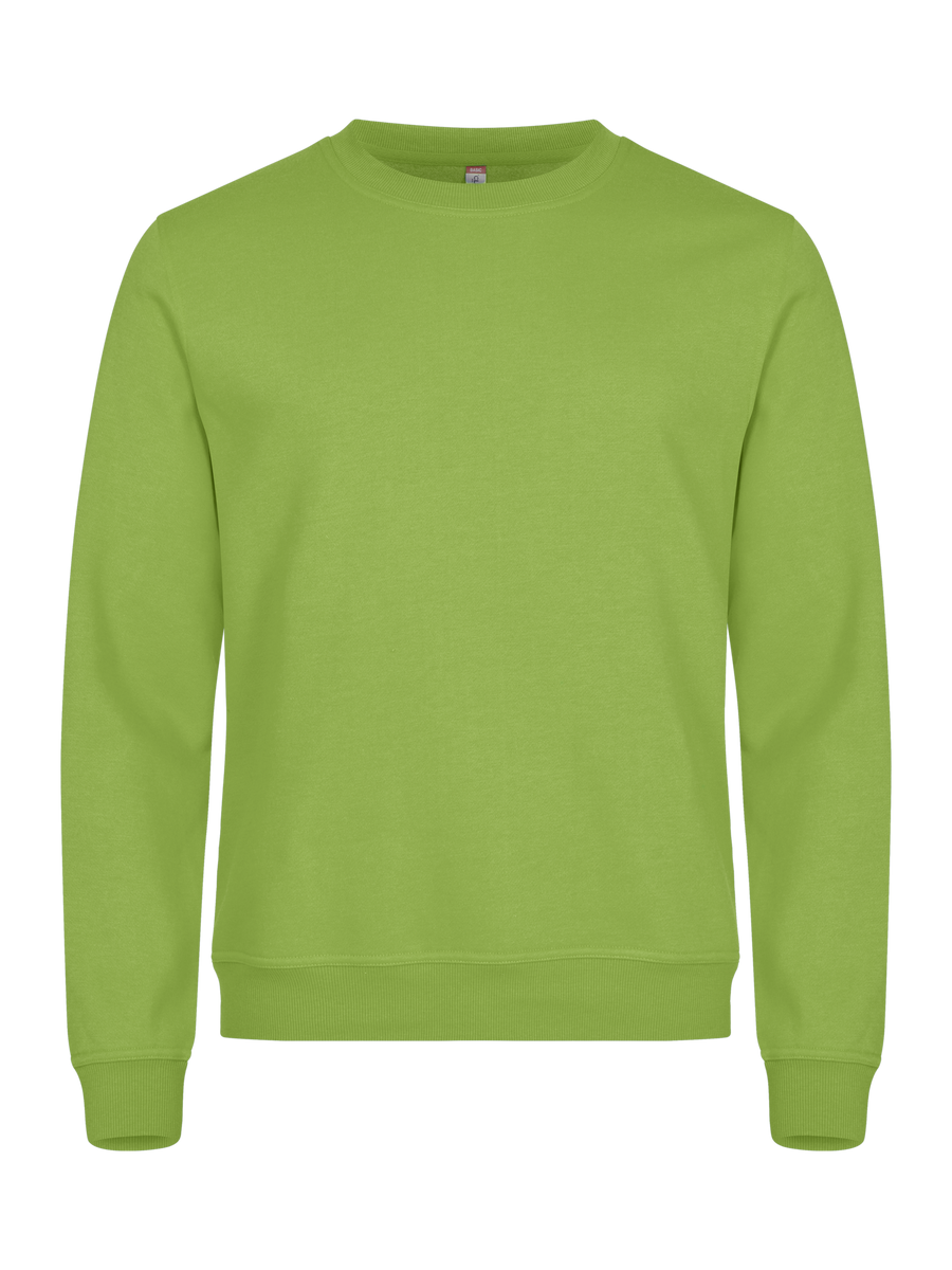 Clique Basic Roundneck – Lys grønn – forside