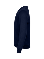 Clique Basic Roundneck – Mørk marineblå – venstre side