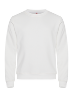 Clique Basic Roundneck – Hvit – forside