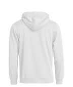 Clique Basic Hoody – Hvit – bakside