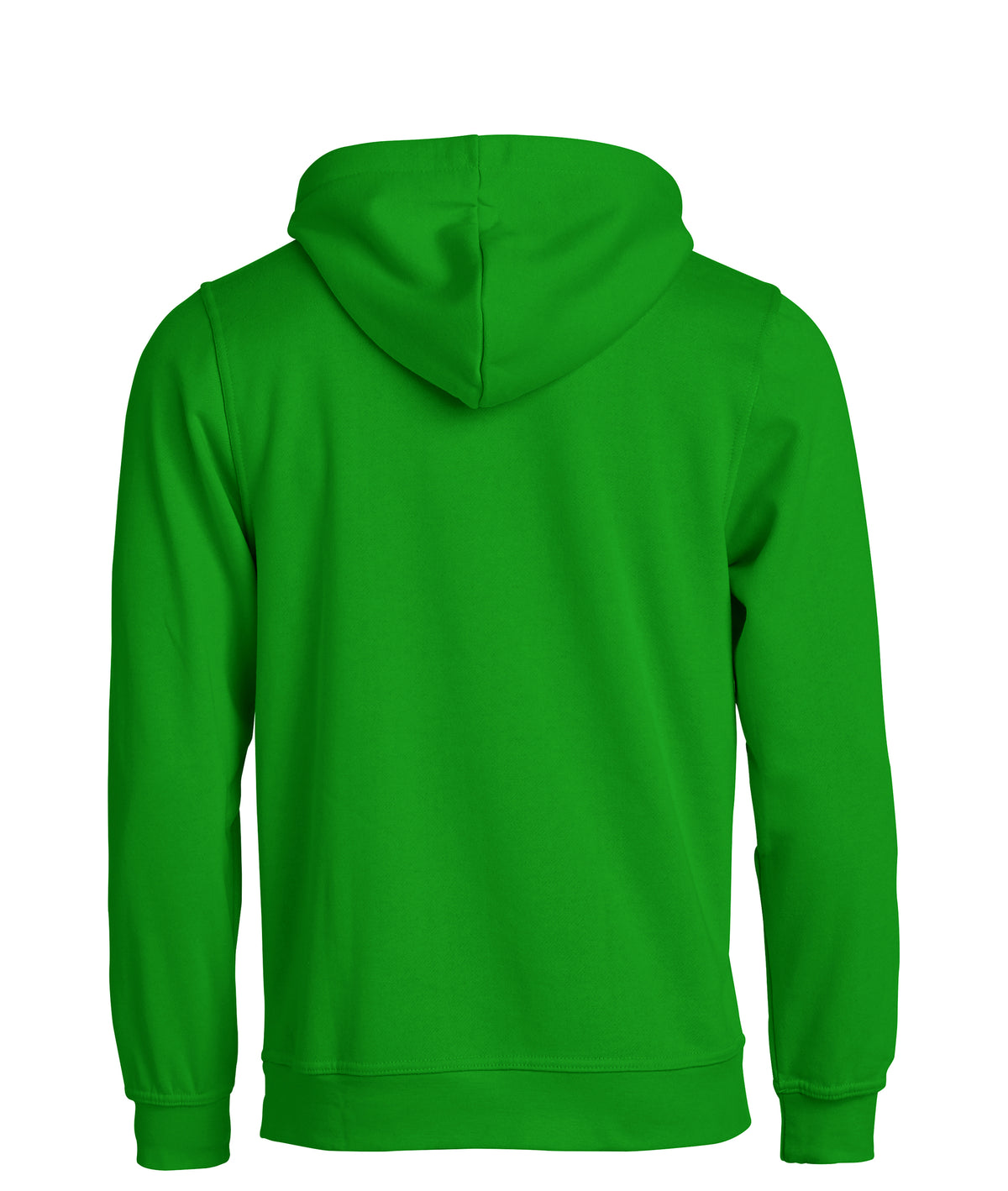 Clique Basic Hoody – Eplegrønn – bakside