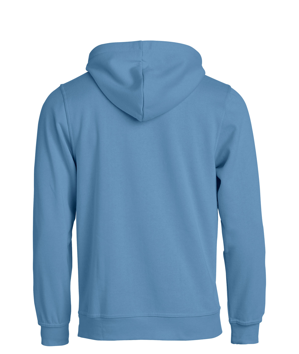 Clique Basic Hoody – Lys blå – bakside