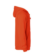 Clique Basic Hoody – Blodoransje – høyre side