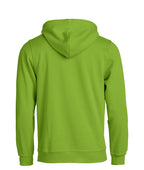Clique Basic Hoody – Lys grønn – bakside