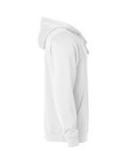 Clique Basic Hoody – Hvit – høyre side