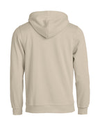 Clique Basic Hoody – Lys khaki – bakside