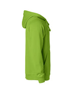 Clique Basic Hoody – Lys grønn – høyre side