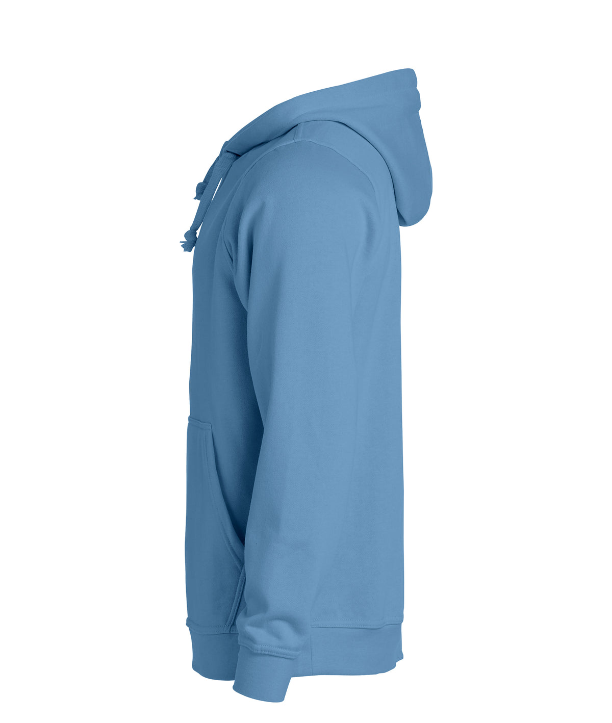 Clique Basic Hoody – Lys blå – venstre side
