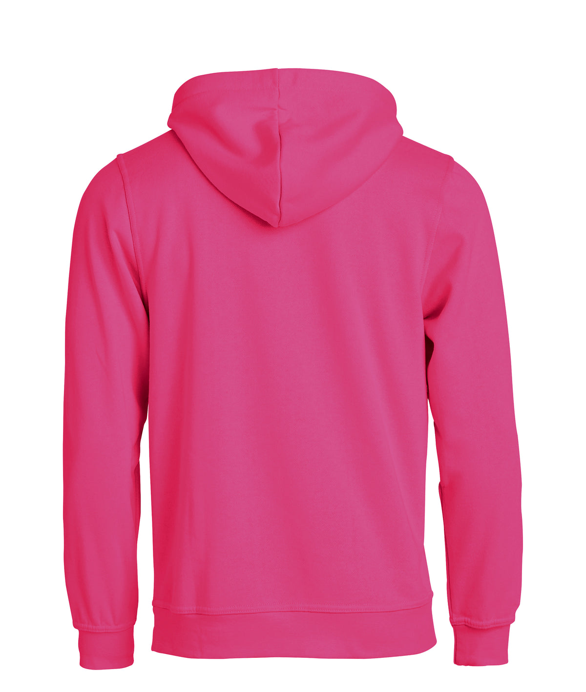 Clique Basic Hoody – Cerise – bakside
