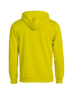 Clique Basic Hoody – Signalgul – bakside