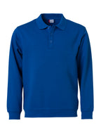 Clique Basic Polo Sweater – Kongeblå – forside