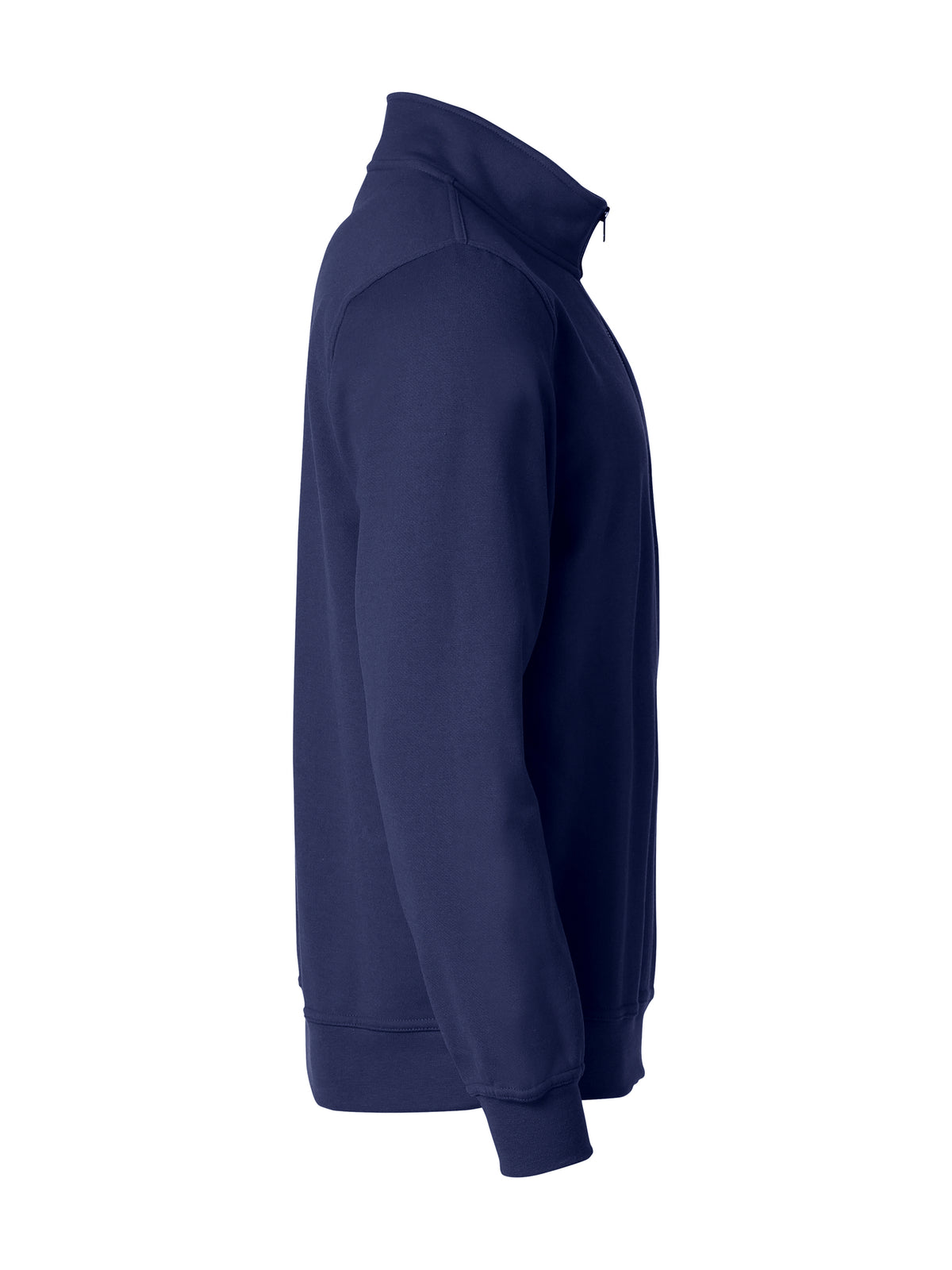 Clique Basic Half Zip – Mørk marineblå – høyre side