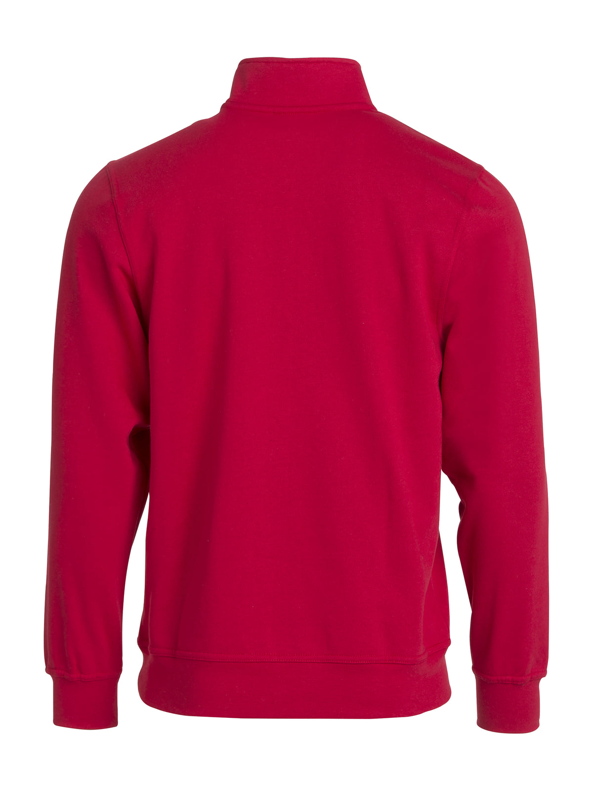 Clique Basic Half Zip – Rød – bakside