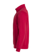 Clique Basic Half Zip – Rød – venstre side
