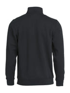 Clique Basic Half Zip – Svart – bakside