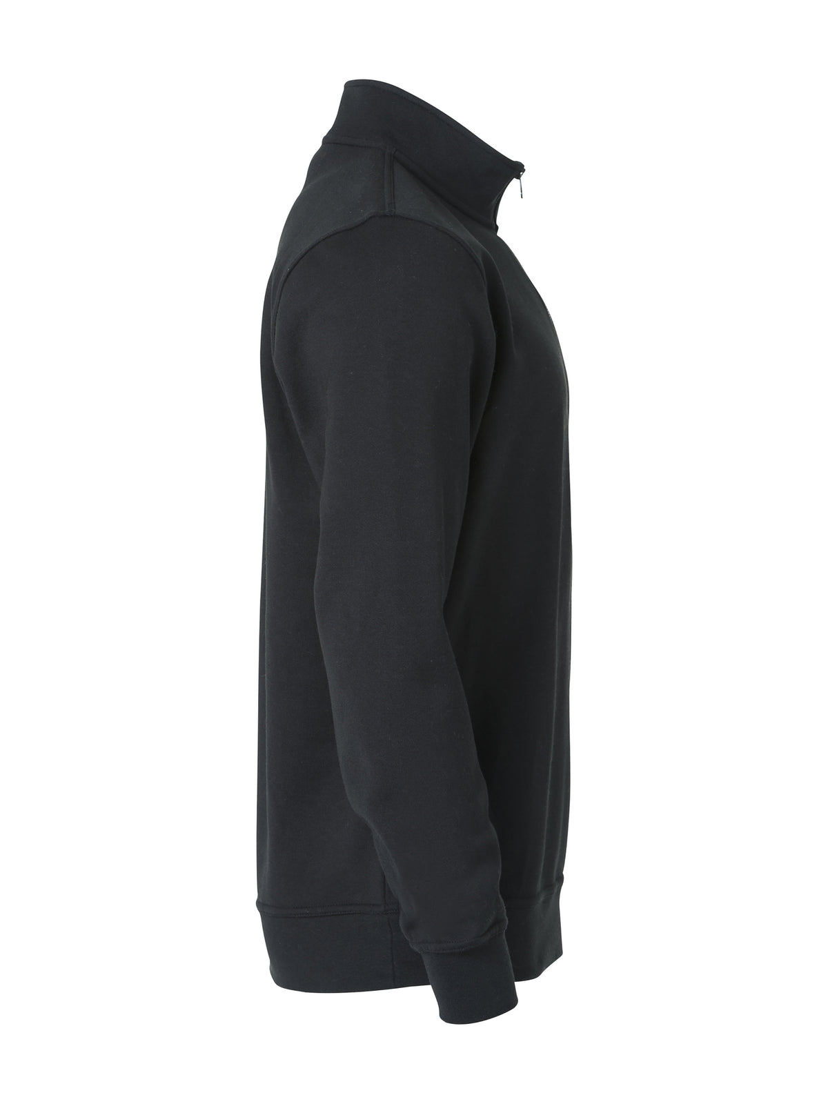 Clique Basic Half Zip – Svart – høyre side